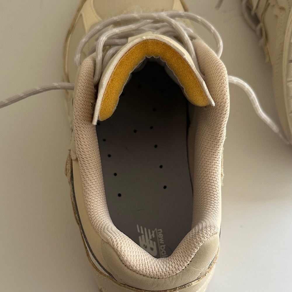 New Balance Cream Athletic Shoes - Picture 6 of 6